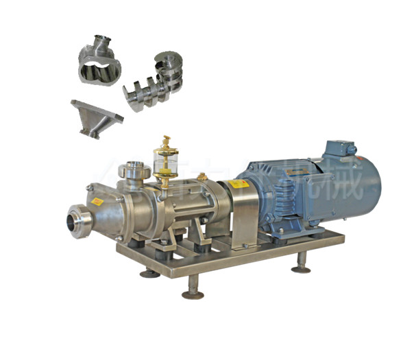 不锈钢变频电机双螺旋输送泵  平行位移输送泵 
